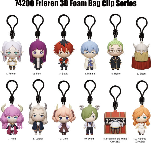 Frieren 3D Bag Clip