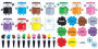 Trend Enterprises T-8268 Colortime Paints Bulletin Board Set