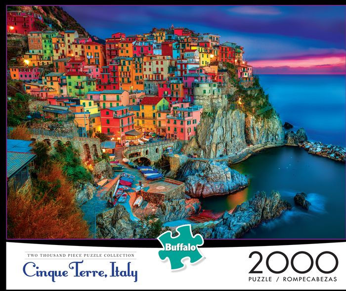 00 Piece Scenic Puzzle Cinque Terre 34 By Buffalo Games Inc Barnes Noble