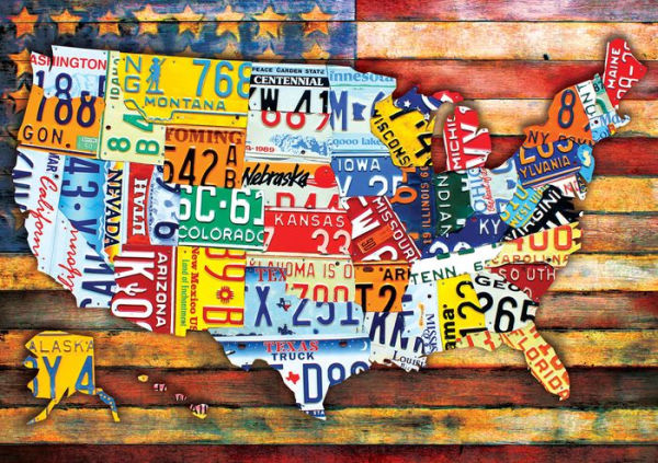 300pc Large piece: Road Trip USA