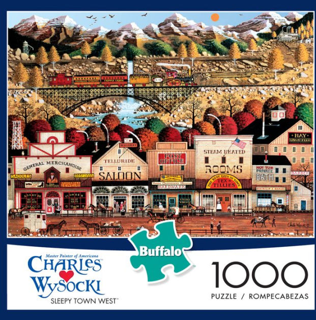 1000 Piece Jigsaw Puzzle WYSOCKI Sleepy Time West 11436 79346114368