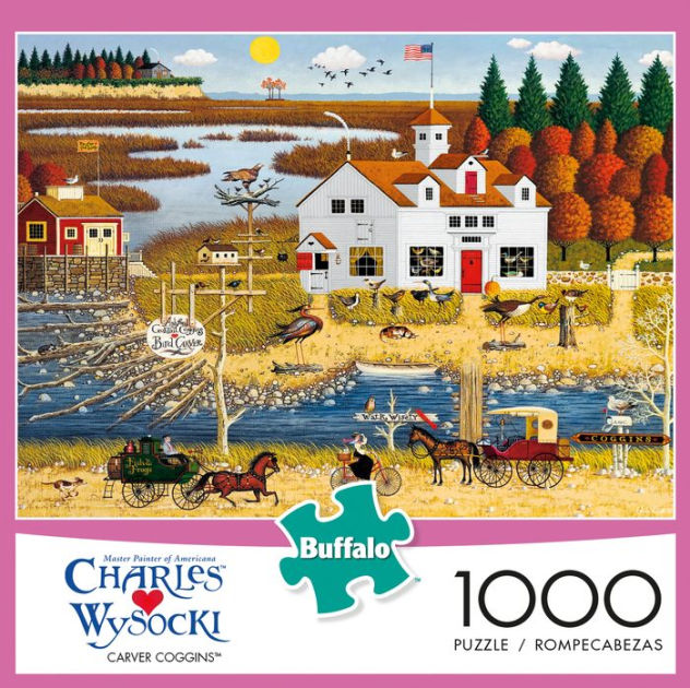 1000 Piece Jigsaw Puzzle Wysocki: Carver Coggins By BUFFALO GAMES ...