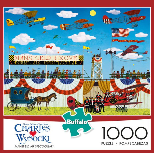 1000 Piece Jigsaw Puzzle Wysocki Mansfield Air Spectacular by BUFFALO