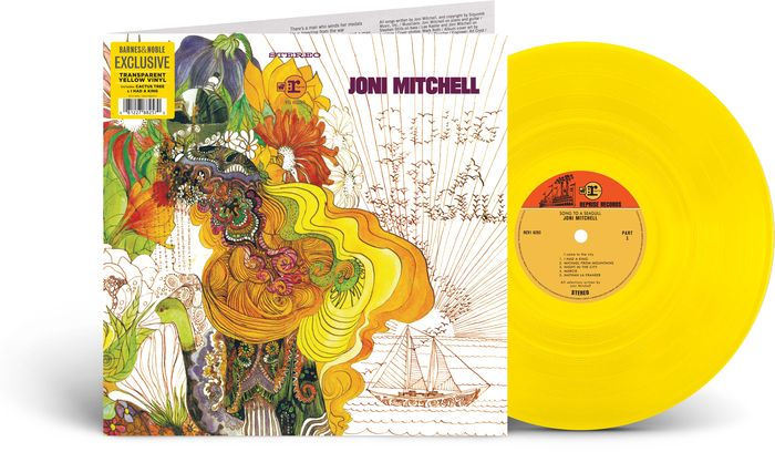 Joni Mitchell Song To A Seagull NM/NM Sweet example of a great record store (In SHRINK)