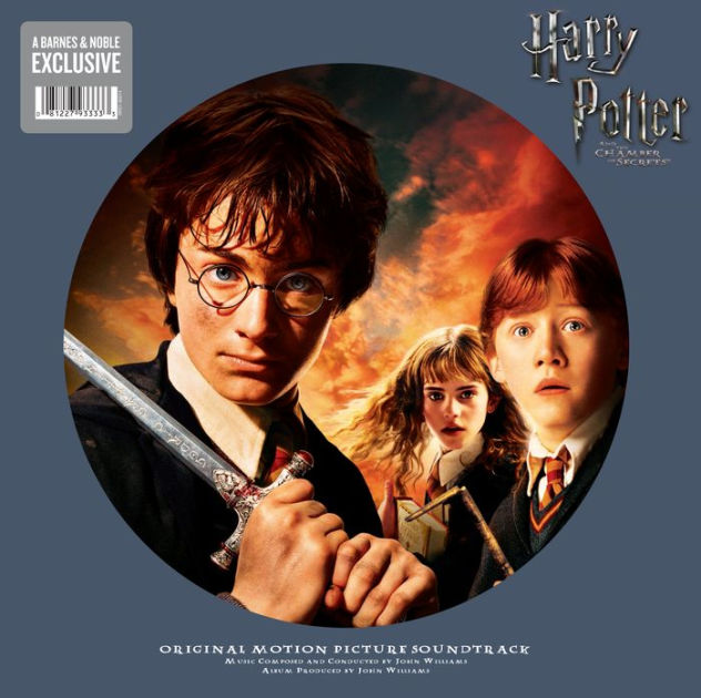 spade Sund mad snyde Harry Potter and the Chamber of Secrets [Original Soundtrack] [Picture  Disc] by John Williams [composer] | Vinyl LP | Barnes & Noble®
