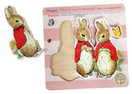 Title: Flopsy Bunny Wooden 4Pc Puzzle