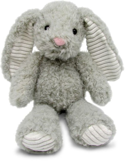 grey stuffed bunny