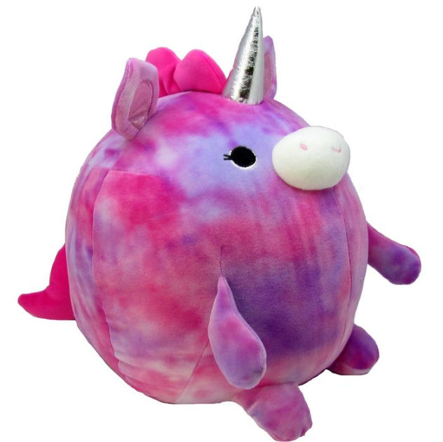 tie dye unicorn stuffed animal