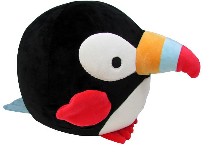 round toucan plush