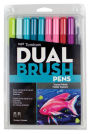 ABT Dual Brush Pen 10 Color Set - Tropical