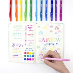 Alternative view 6 of TwinTone Dual Tip Rainbow Markers