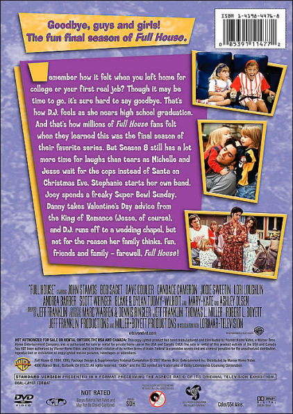 Full House: The Complete Eighth Season [4 Discs]