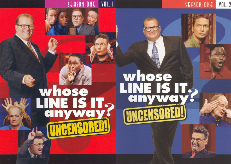 Whose Line Is It Anyway Season 1 Vol 1&2 85391115472 DVD