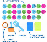 Alternative view 3 of Educational Insights Playfoam Sand, ABC Cookie Cutter Set