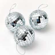 Title: Mirror Ball Ornament, Set of 3