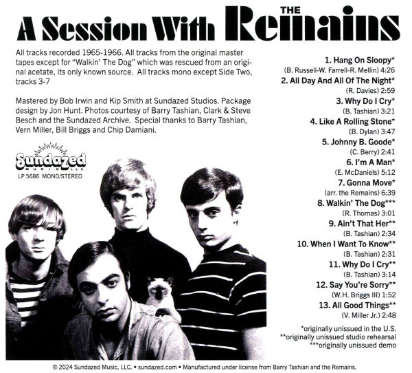 A Session with the Remains