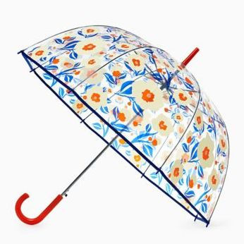 Shed Rain Floral Bubble Umbrella