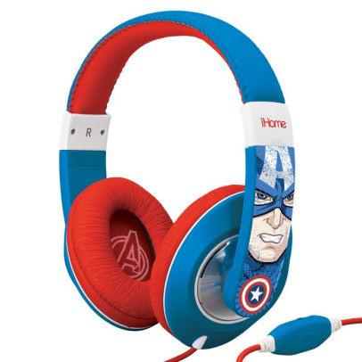 KIDdesigns MC-M40 Captain America Headphones