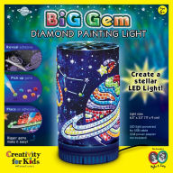 Title: Big Gem Diamond Painting Light