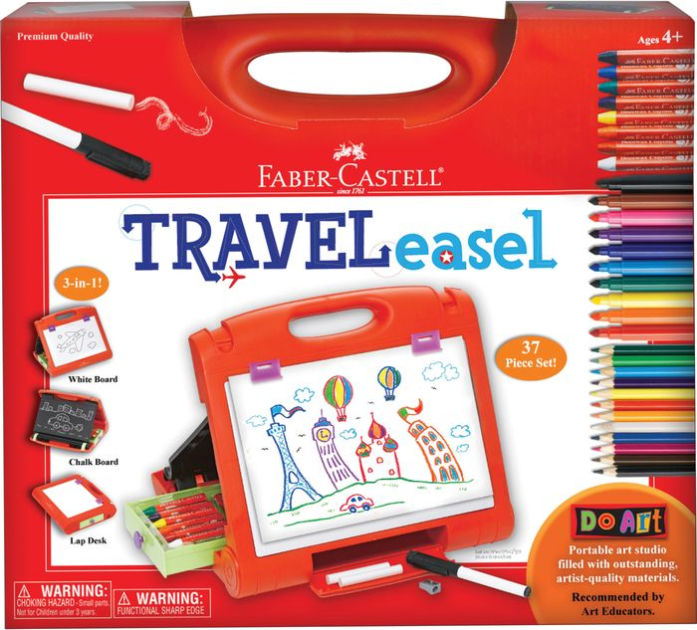 New Faber-Castell Do-Art 3-in-1 Travel Easel - 30 Piece Tabletop