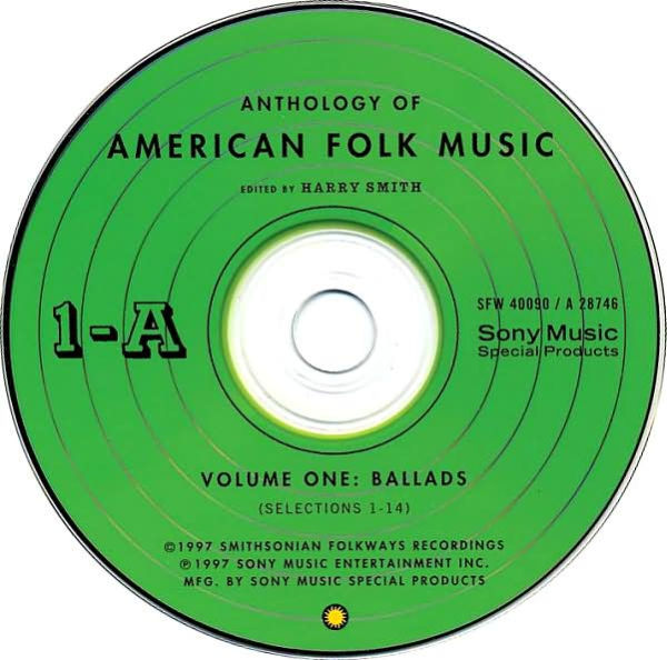 Anthology of American Folk Music, Vol. 1-3