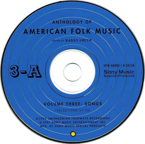 Anthology of American Folk Music, Vol. 1-3