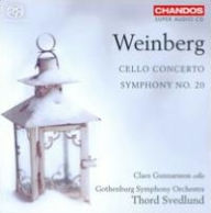 Title: Mieczyslaw Weinberg: Cello Concerto; Symphony No. 20, Artist: Claes Gunnarsson