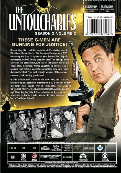 The Untouchables: Season 2, Vol. 2 [4 Discs]