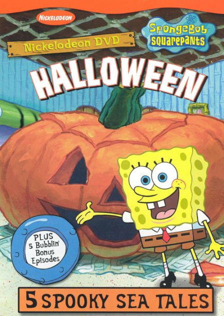 spongebob halloween dvd menu
