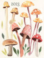 2022-2023 Weekly Planner Watercolor Mushrooms