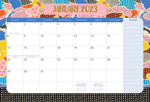 2022-2023 Balmoral Planner Memphis Rainbow by Madison Park Greetings