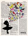 2023-2024 Monthly Planner - Girl with Butterflies - Surrey Planner