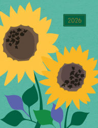 Title: 2025-2026 Surrey Planner Two Sunflowers