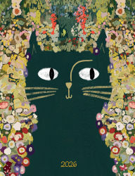 Title: 2025-2026 Surrey Planner Cat Close Up