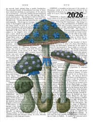 Title: 2025-2026 Weekly Planner Merry Mushroom