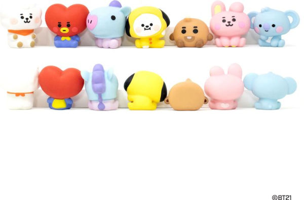 Line Friends BT21(Baby) Squishy Figure Capsule Toy