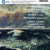 Title: Brahms: Alt-Rhapsodie; Wagner: Wesendonck Lieder; Liebestod; Mahler: 5 Lieder; Beethoven: Abscheulicher, Artist: Christa Ludwig
