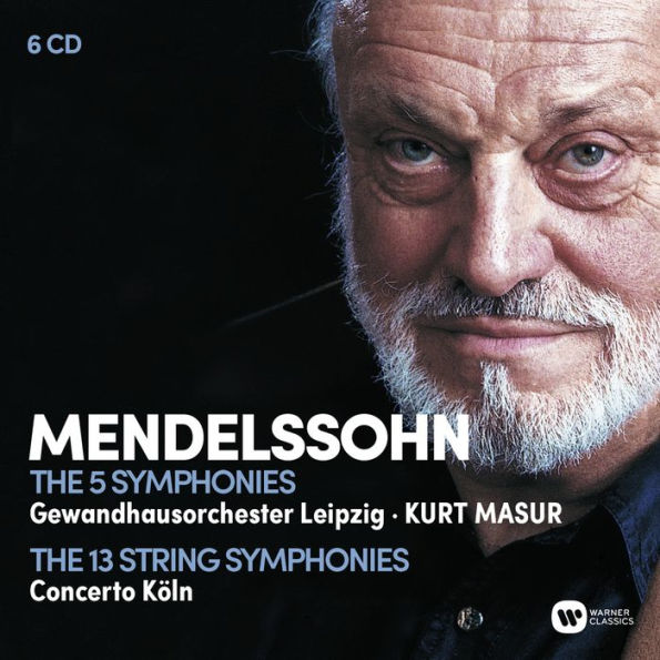 Mendelssohn: The 5 Symphonies; The 13 String Symphonies