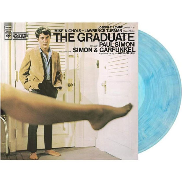 The Graduate [BN Exclusive] [Swimming Pool Blue Vinyl] by Simon  Garfunkel  Vinyl LP Barnes  Noble®