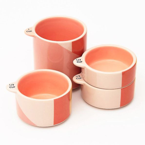 Stacked Colorblock Measuring Cups