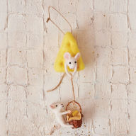 Title: Mice with Cheese Ornament