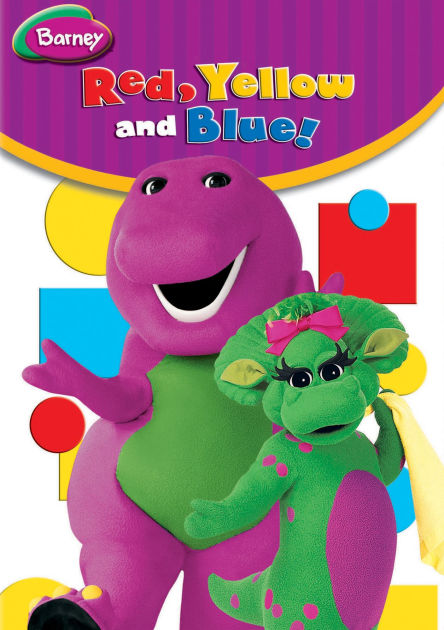 Barney Red Yellow And Blue 191329066713 Dvd Barnes Noble
