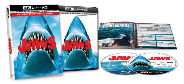 Jaws [Includes Digital Copy] [4K Ultra HD Blu-ray/Blu-ray]