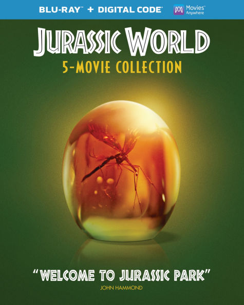 Jurassic World 5-Movie Collection [Includes Digital Copy] [Blu-ray]