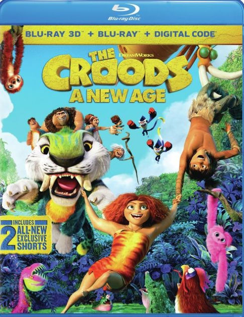 The Croods: A New Age [3D] [Blu-ray] by Nicolas Cage, Blu-ray