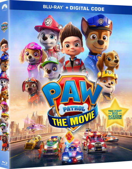 PAW Patrol: The Movie [Includes Digital Copy] [Blu-ray]