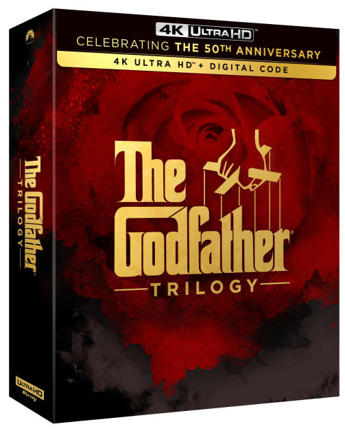 The Godfather Trilogy Includes Digital Copy 4K Ultra HD Blu Ray By