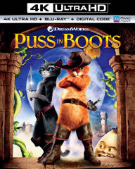 Puss in Boots [Includes Digital Copy] [4K Ultra HD Blu-ray/Blu-ray]