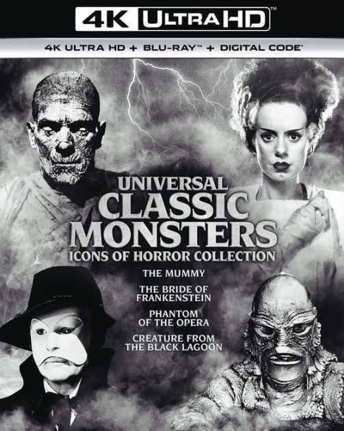 Universal Classic Monster Movies Collection [4K Ultra HD Blu-ray/Blu ...