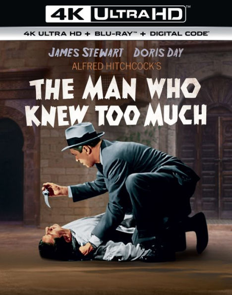 The Man Who Knew Too Much [Includes Digital Copy] [4K Ultra HD Blu-ray/Blu-ray]